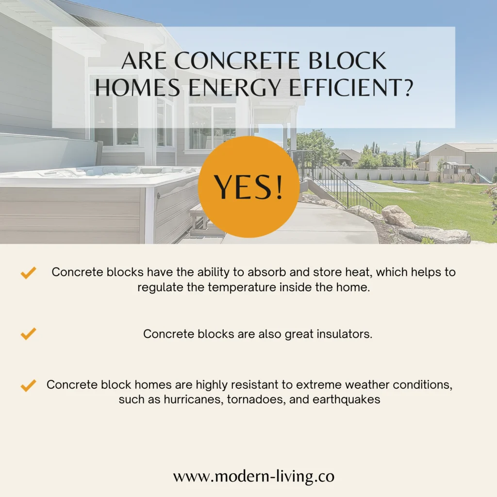 Are Concrete Block Homes Energy Efficient