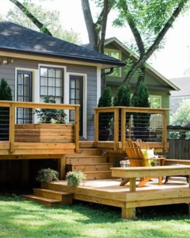 tiny house porch ideas