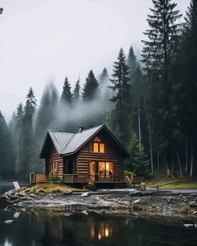 small chalet house